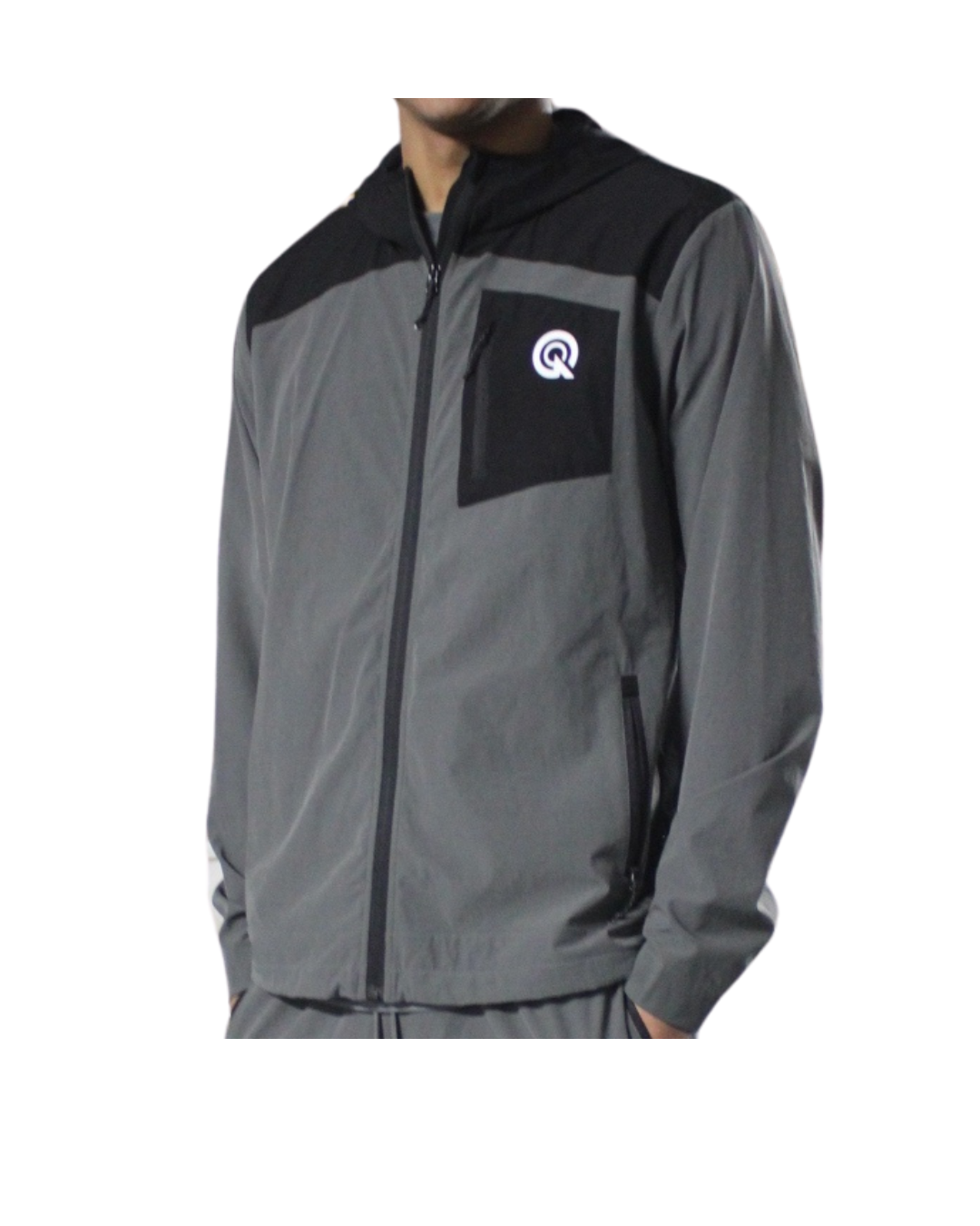 GREY / BLACK ONYX JACKET