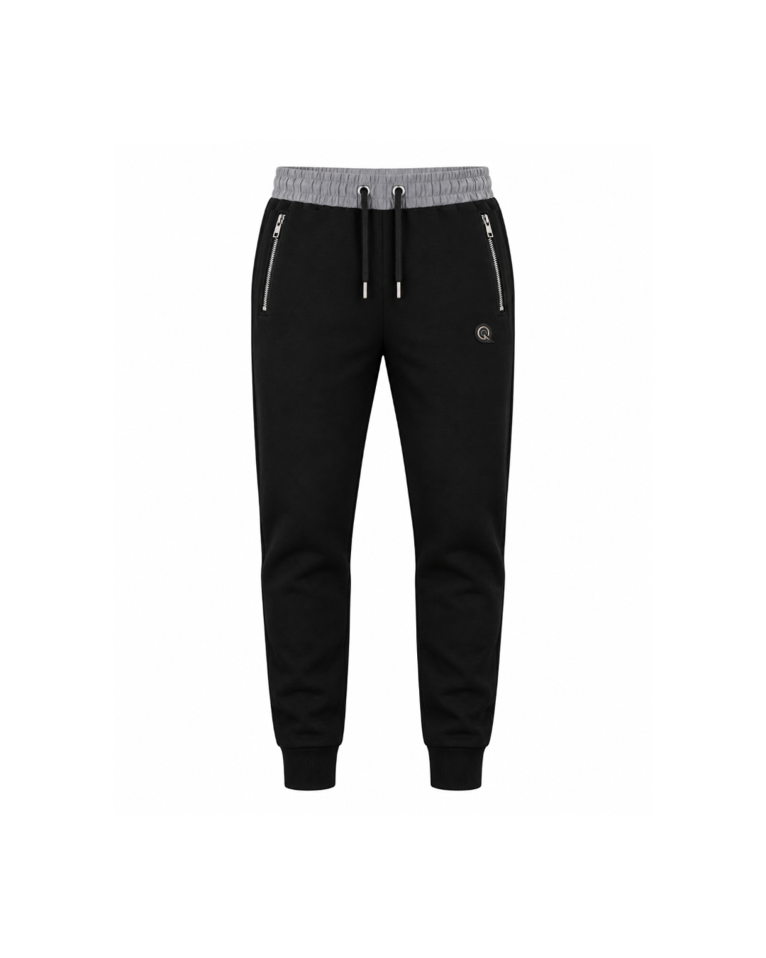 BLACK/GREY CONTRAST JOGGERS