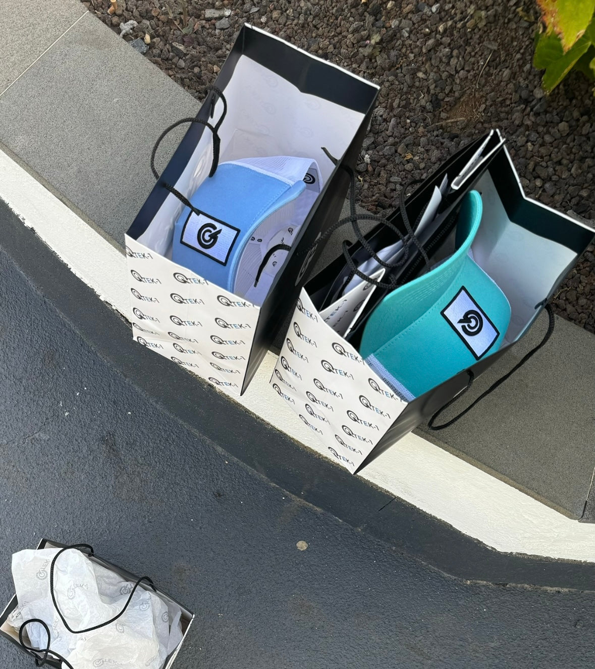 BABY BLUE TRUCKER CAP