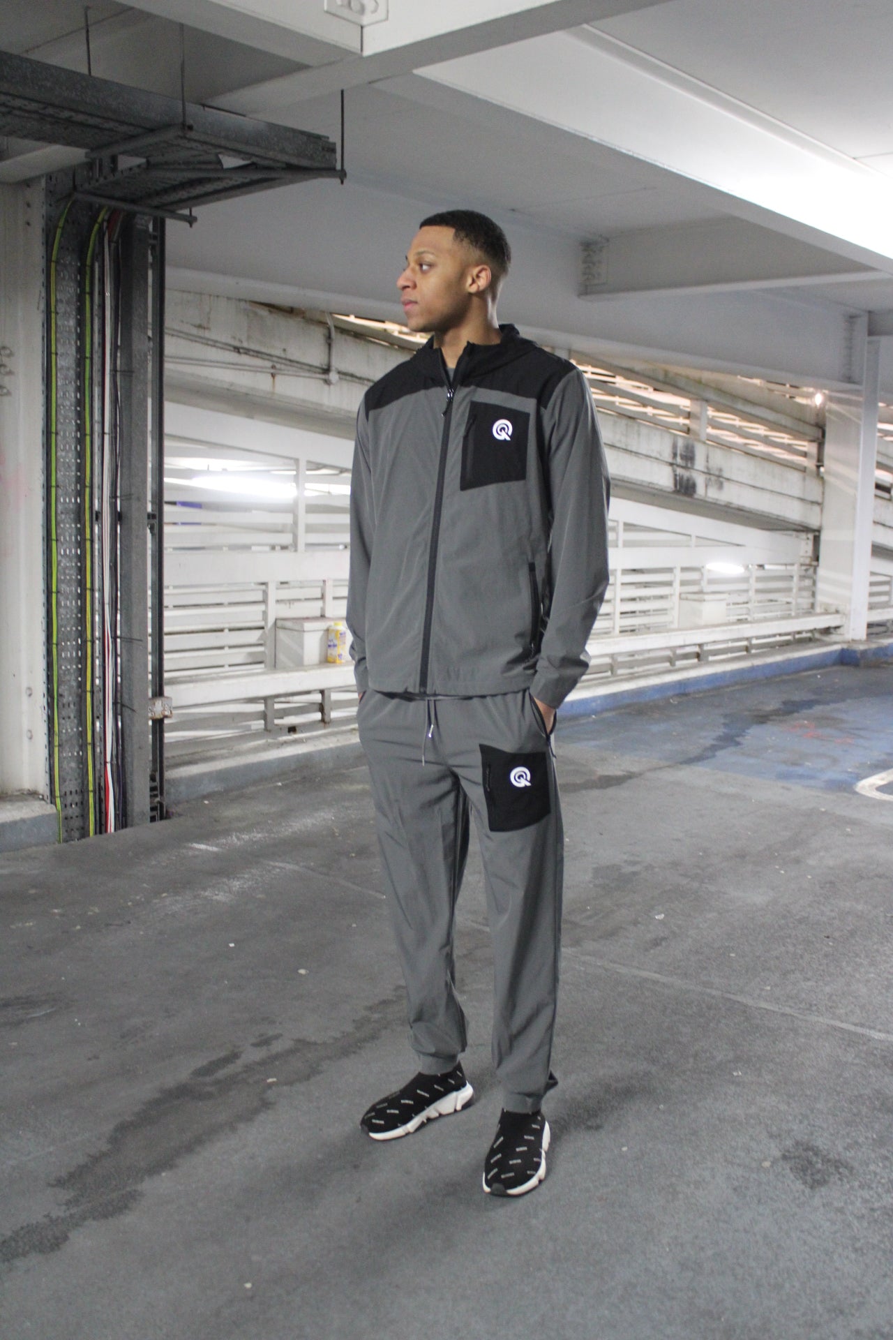 GREY / BLACK ONYX JACKET