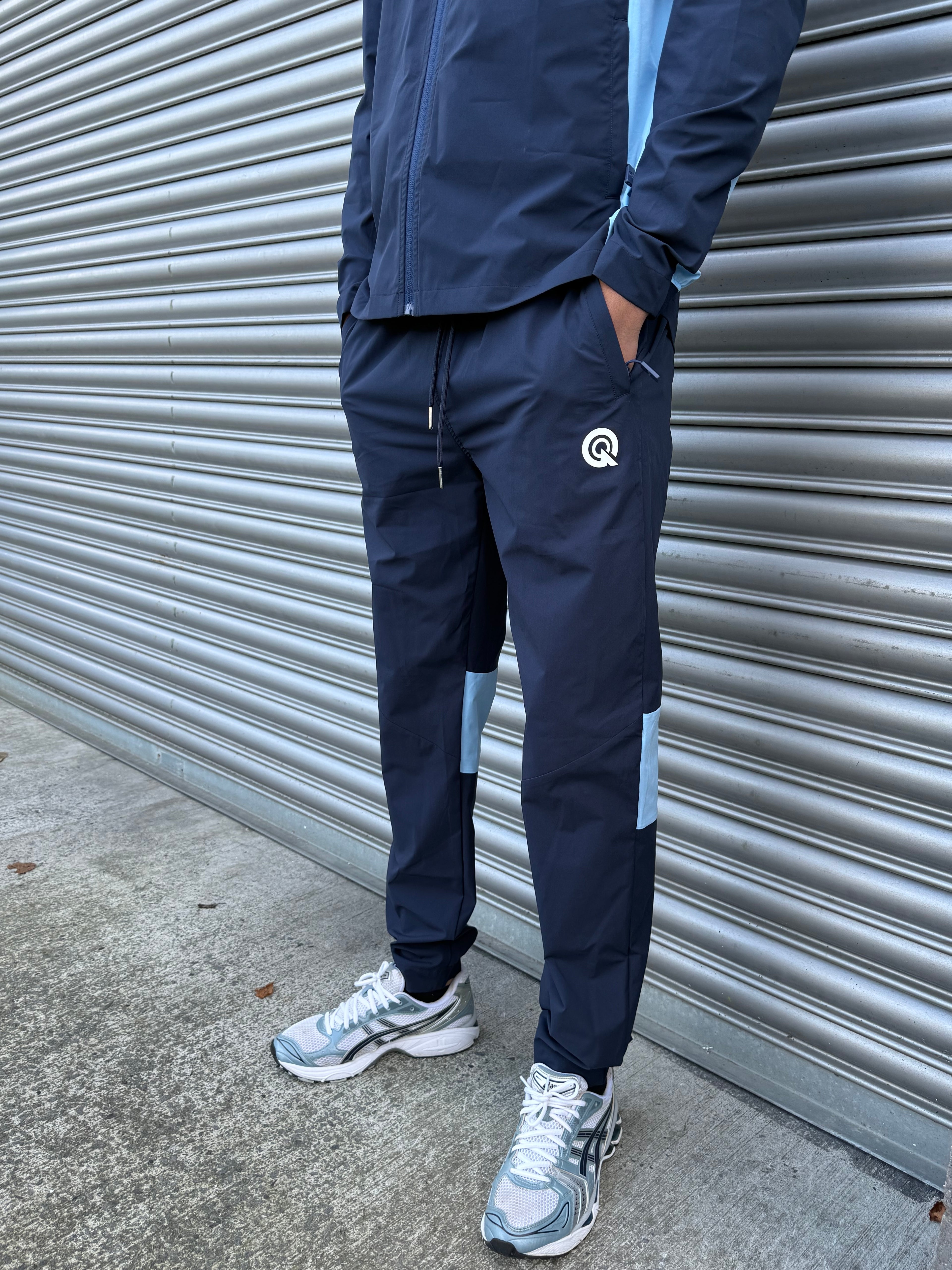 NAVY/BABY BLUE PULSE JOGGERS