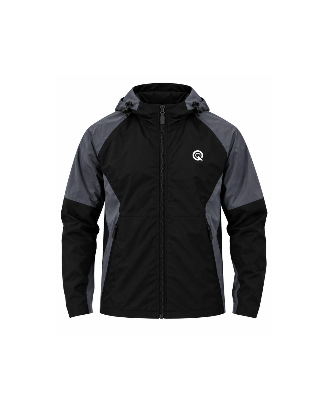 BLACK / SLATE GREY HYBRID JACKET
