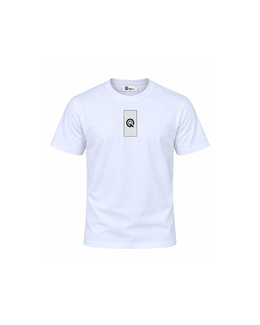 WHITE BOX LOGO Q TEE