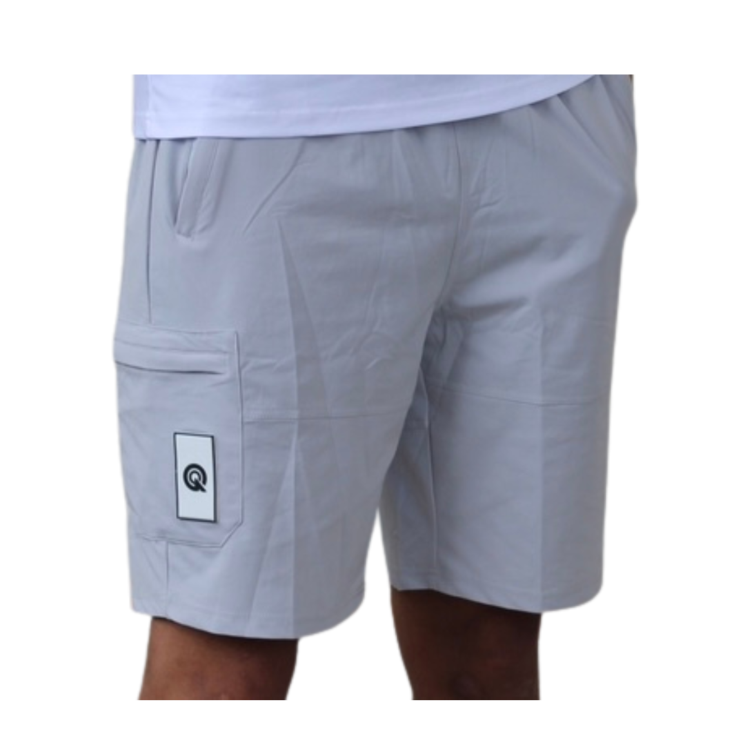 STONE GREY LIGHT TECH SHORTS