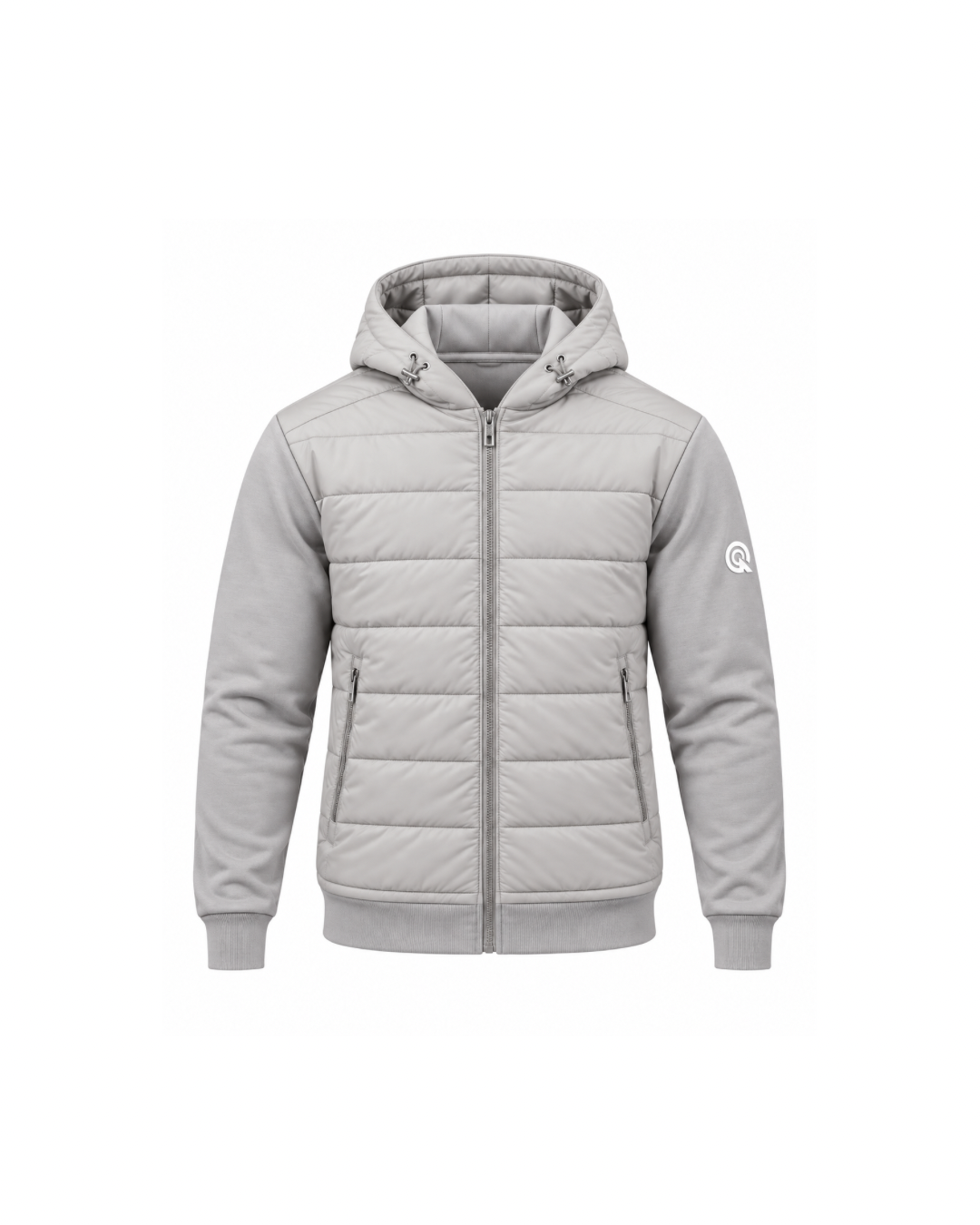 MARL GREY PANEL JACKET