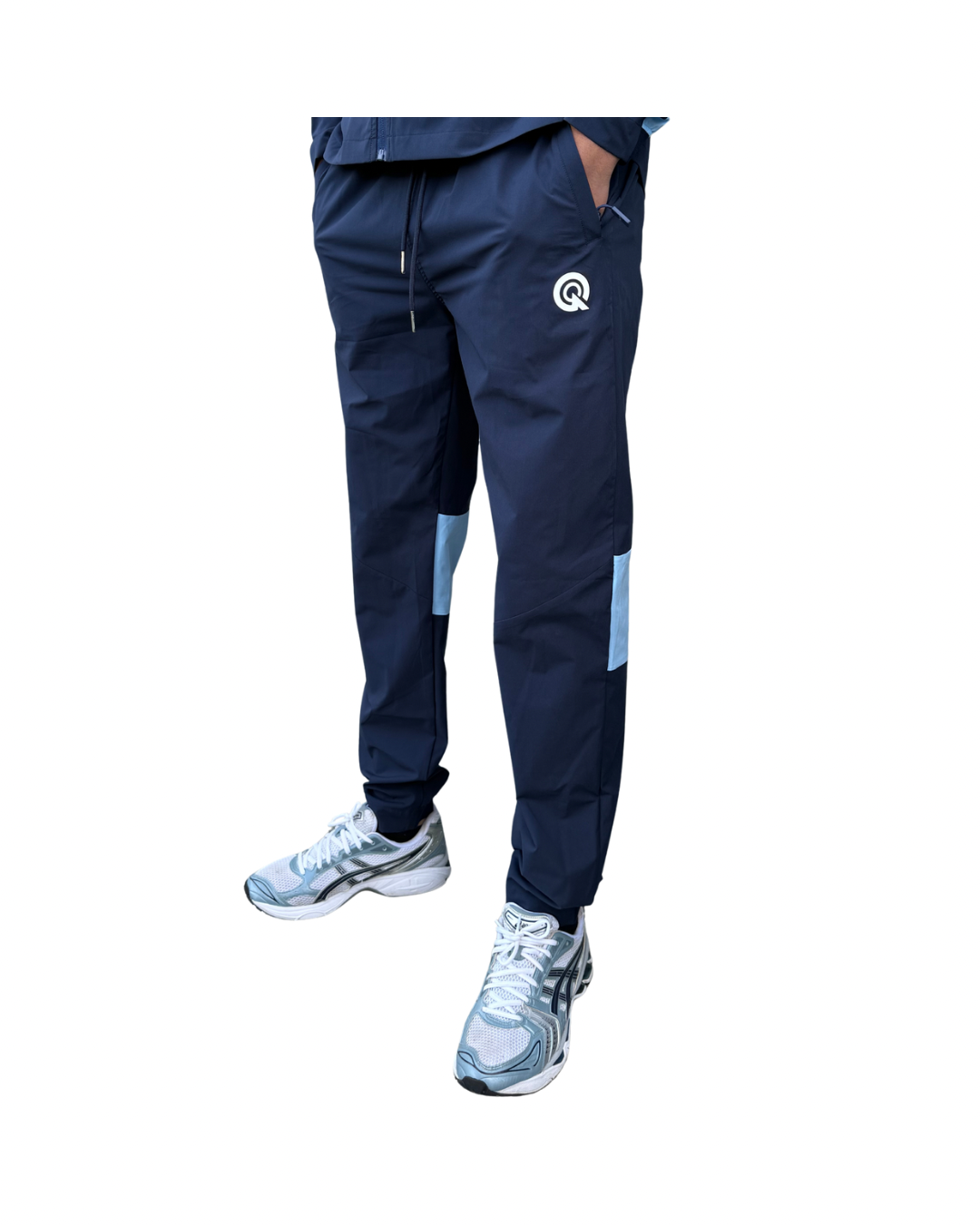NAVY/BABY BLUE PULSE JOGGERS