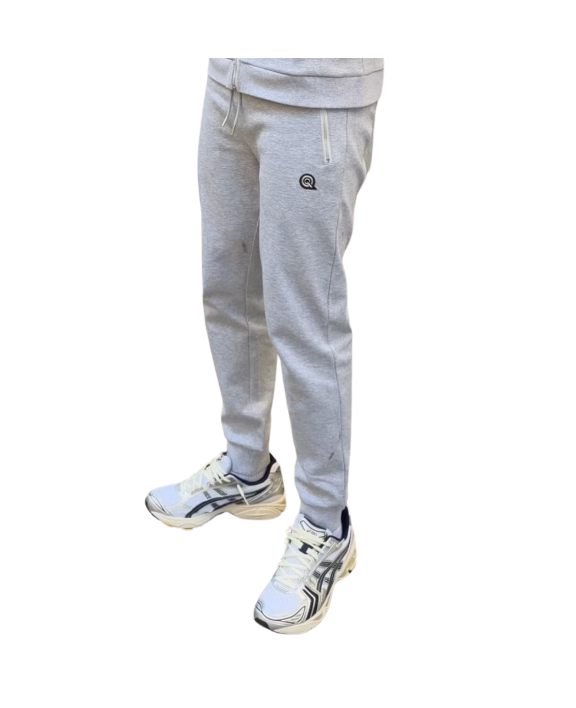 GREY/BLACK CONTRAST JOGGERS